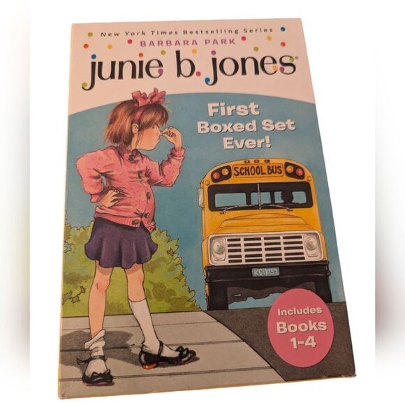 Junie B. Jones vintage 90s box set of 4 books - Picture 1 of 8